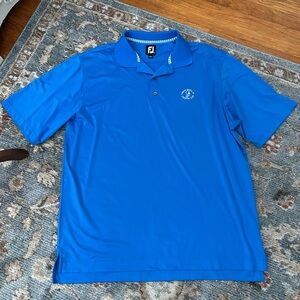 FootJoy Men's Bold Blue Polo Shirt